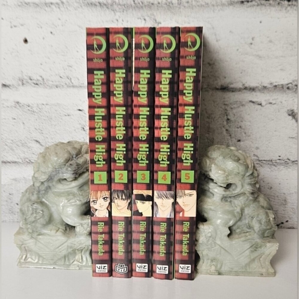 Happy Hustle High Manga Volumes 1 2 3 4 5 Complete English Set Rie Takada